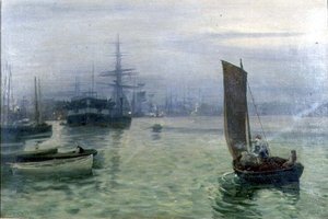 Le dernier bateau - Charles Napier Hemy