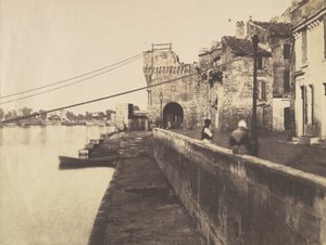Arles, Porte des Châtaignes, 1852 - Charles Nègre