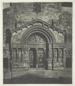 Arles : Le porche ouest de Saint-Trophime - Charles Nègre