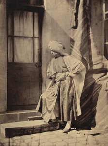 [Autoportrait en costume oriental], 1855-60