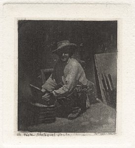 Planche I – Le Maçon accroupi