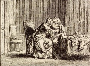 La Couturière - Charles Nicolas Cochin