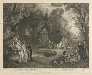 Le Bosquet de Bacchus, 1727