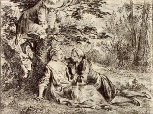 Le Villageois qui cherche son veau - Charles Nicolas Cochin