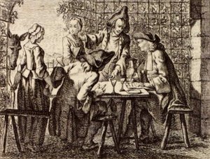 Les Troqueurs - Charles Nicolas Cochin