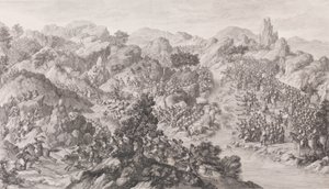 La bataille de Yesil-köl-nör