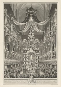 Pompe funèbre de Catherine Opalinska - Charles Nicolas Cochin II