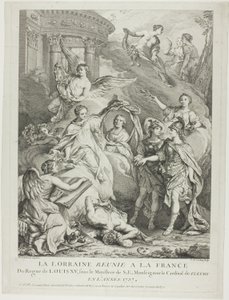 La Lorraine réunie à la France - Charles Nicolas Cochin I