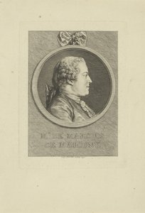 Abel-François Poisson de Vandières, marquis de Marigny, 1757 - Charles Nicolas Cochin the younger