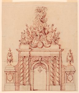 Conception pour une décoration peinte en l