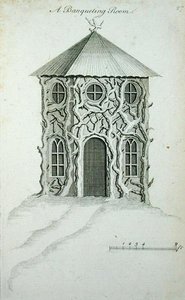 Une salle de banquet, de 
