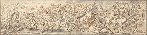 Bataille de cavalerie - Charles Parrocel