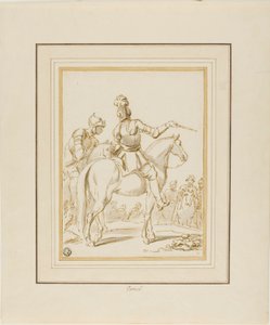 Chevaliers à cheval - Charles Parrocel