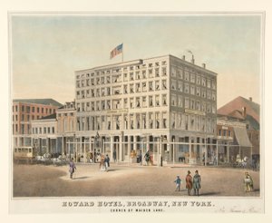 Hôtel Howard, Broadway, New York - Charles Parsons