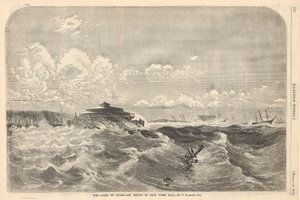 La Tempête du dix février dans la baie de New York - Charles Parsons