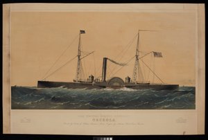 Le canonnière américaine Osceola - Charles Parsons