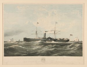 Le navire à vapeur des États-Unis Baltic