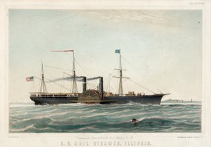 Vapeur de la poste américaine, Illinois - Charles Parsons