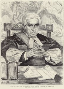Lord Russell de Killowen (lithographie) - Charles Paul (after) Renouard