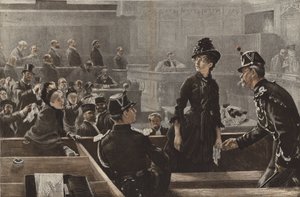 Acquitté, une scène dans les tribunaux de Paris