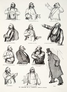 Un Discours de M. Gambetta: Gestes et Attitudes, tiré de Histoire de la Troisième République, Vol. I, l