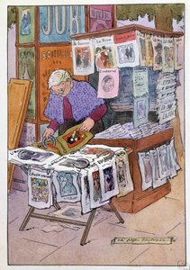 Petits métiers de Paris : le kiosque à journaux