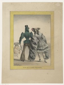 Homme et femme en mode futuriste