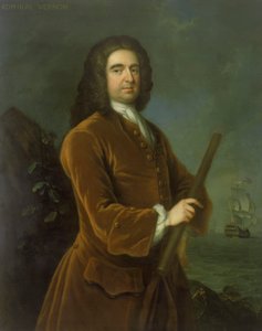 Amiral Edward Vernon (1684-1757), milieu des années 1730