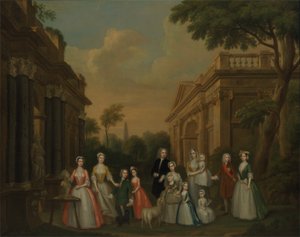 La famille Finch, c.1732 - Charles Philips