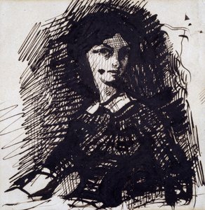 Portrait de Jeanne Duval, milieu du 19ème siècle