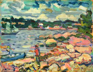 Symphonie en bleu, Brooksville, Maine - Charles Prendergast