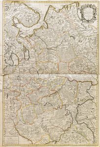 Carte de la Moscovie - Charles Price