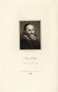 Portrait de Hendrick Goltzius, graveur, dessinateur et peintre né en Allemagne et actif aux Pays-Bas
