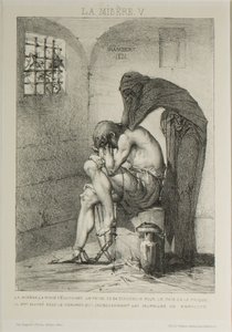 Assiette cinq de la misère - Charles Rambert