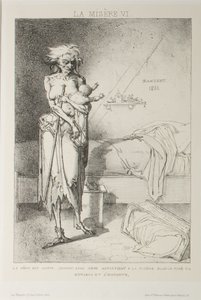 Assiette six de Misery - Charles Rambert