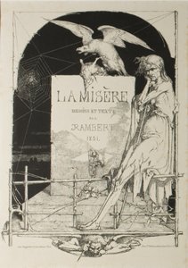 Page de titre de Misery - Charles Rambert