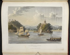 Le Rocher du Fakir à Janguira près de Sultangunj - Charles Rammus Forrest