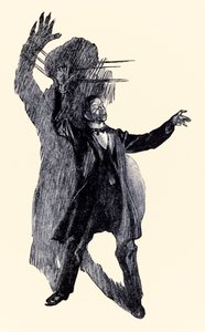Il y avait Henry Jekyll du Strange Case of Dr Jekyll and Mr Hyde par Robert Louis Stevenson (1850-1894) illustré par Charles Raymond Macauley (1871-1934)