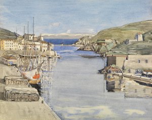 Un port du sud - Charles Rennie Mackintosh