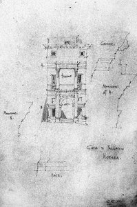 Casa di Palladio, Vicenza, 1891 - Charles Rennie Mackintosh
