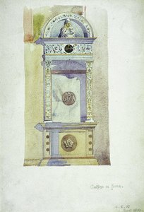 Certosa di Pavia, Mémorial, 1891 - Charles Rennie Mackintosh
