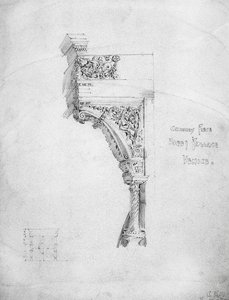 Cheminée, Palais des Doges, Venise, 1891