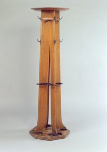 Porte-manteau, chapeau et parapluie pour les salons de thé Argyle Street, 1897