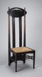 Chaise à dossier haut