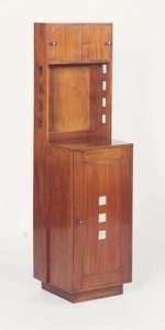 Table de chevet incrustée de nacre, 1917 - Charles Rennie Mackintosh