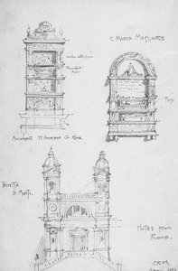 Notes de Rome, 1891
