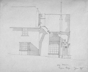 Vieille Maison, Lyme Regis, Dorsetshire, 1895 - Charles Rennie Mackintosh