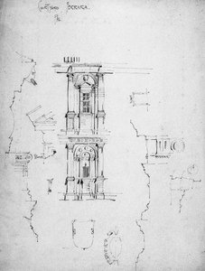 Cour du palais, Ferrare, 1891