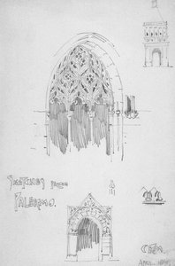 Croquis de Palerme - Charles Rennie Mackintosh
