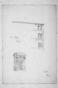 Le Latran, Rome, 1891 - Charles Rennie Mackintosh
